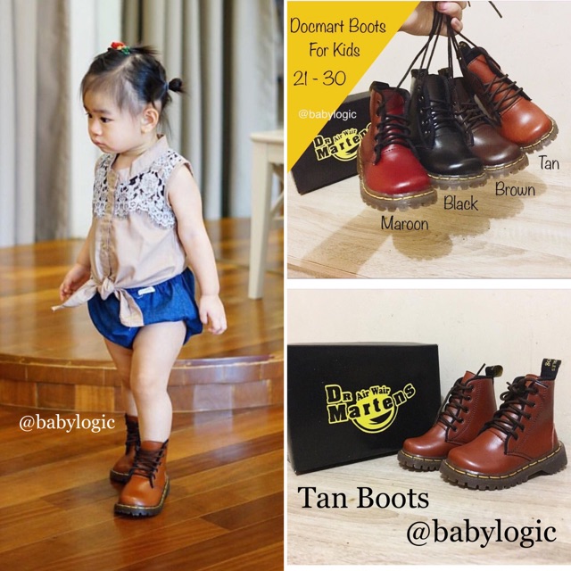 BABYLOGIC - TERLARIS, High Quallity Baby High Boots NATAL 21-35 Sepatu Pesta Loafers Kado Ulang Tahun Anak Formal