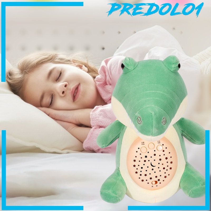 [PREDOLO1] Newborn Toys Stuffed Animals Calm Doll White Noise Machine for Sleeping Soft Music with Starry Sky