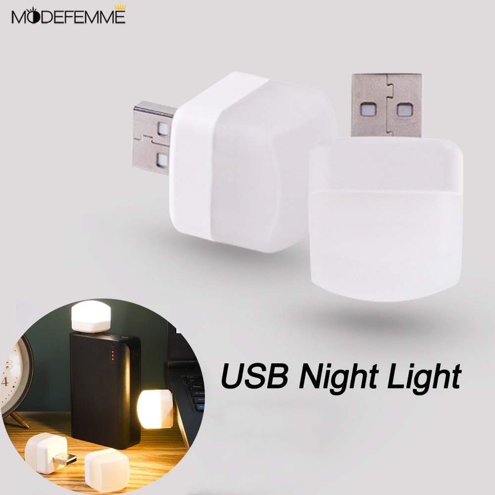 Lampu Malam LED USB Portable Hemat Energi Untuk Membaca