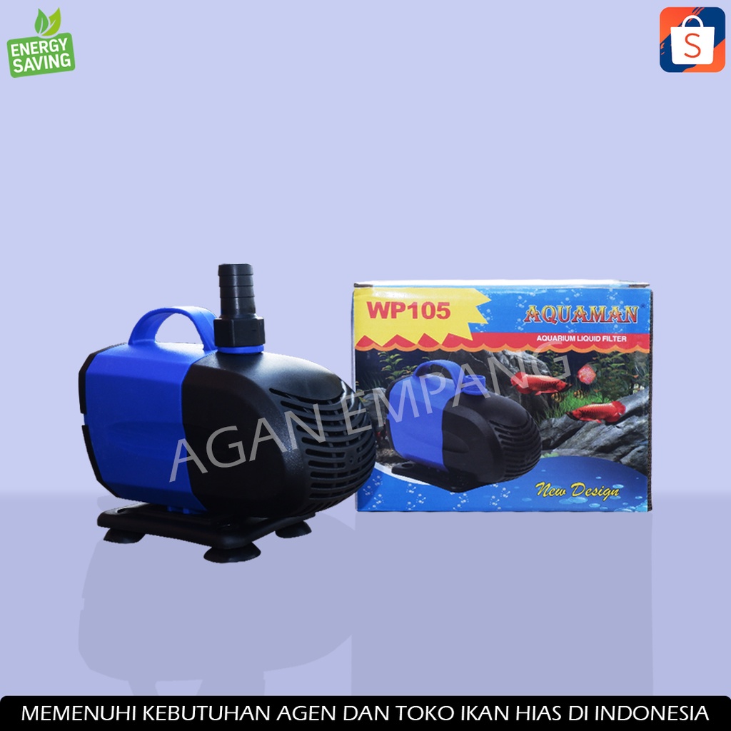 POMPA KOLAM 105 / POMPA AIR CELUP AQUARIUM HIDROPONIK / WATER PUMP AQUARIUM