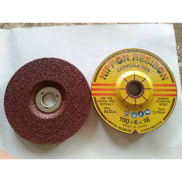 Mata gerinda poles besi RESIBON