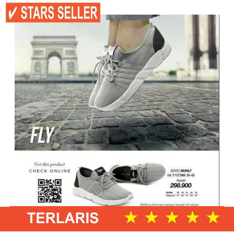 SEPATU PRIA COWOK LAKI LELAKI SEJATI KADO ULTAH HADIAH ULAG TAHUN  RADOLF SHOES ALIVE BY SOPHIE