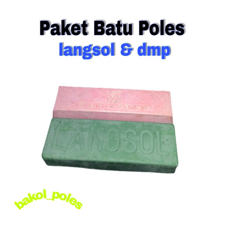 PAKET BATU POLES LANGSOL & DMP ORIGINAL