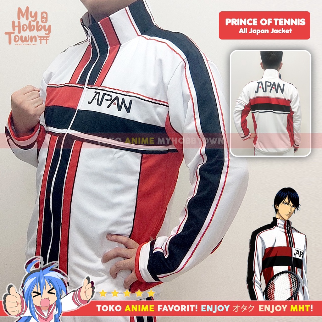 Kostum Cosplay Jaket Anime Prince Of Tennis Tenipuri All Japan Celana