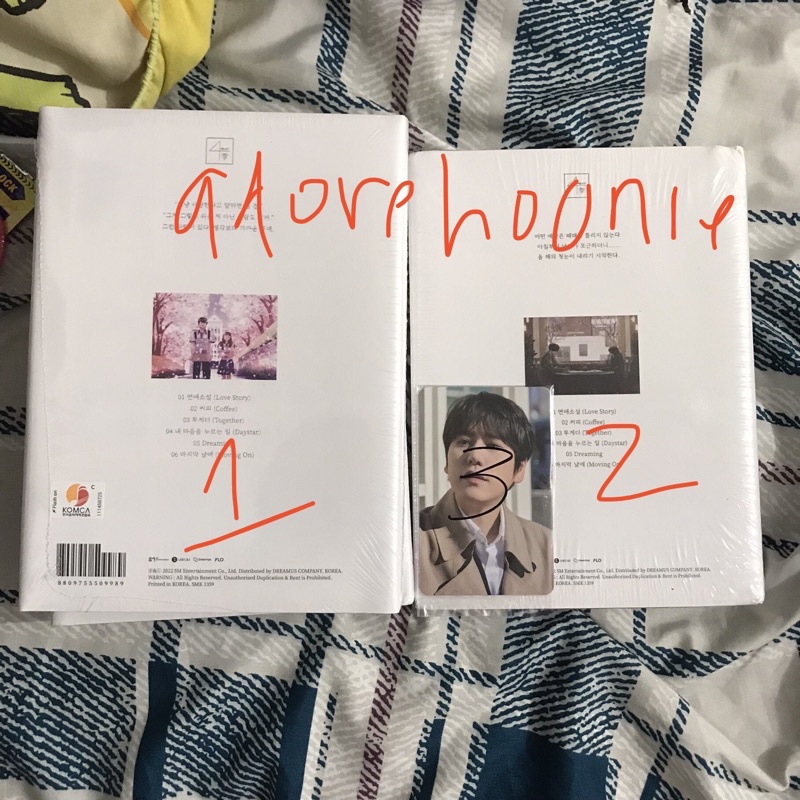 kyuhyun album sealed love story (include benefit mecima)