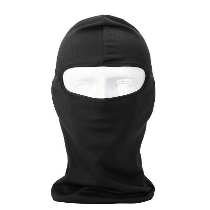 [TOSERBA_EMAK] - Rhodey Full Face Spandex Masker Motor / Balaclava - Black