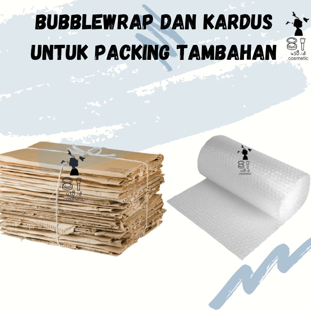 

Packing Tambahan Extra Bubble Wrap dan DUS Pelindung Supaya Paket Lebih Aman & Tidak Bocor