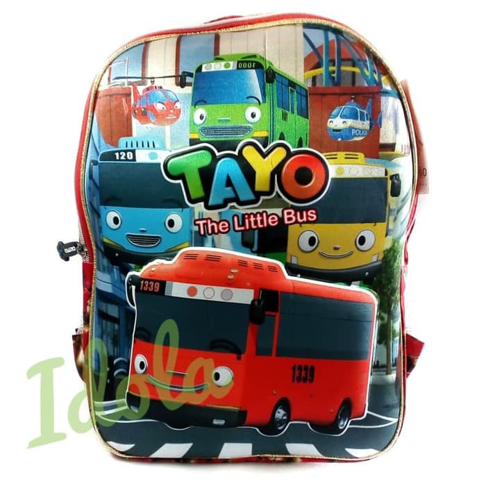Gambar Animasi Mobil Tayo