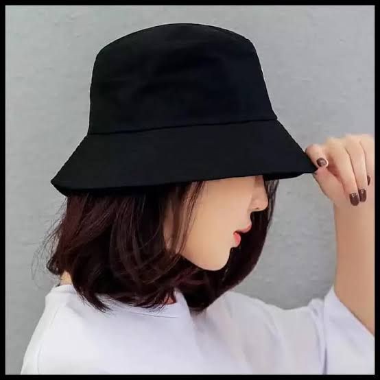 bucket hat topi bucket topi korea / topi wanita / bucket badas topi / bucket