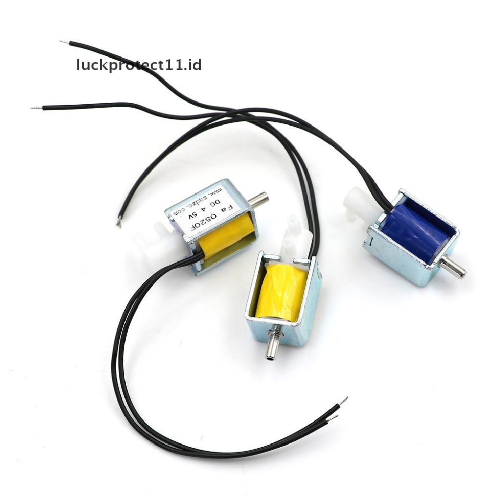 //HG&amp;ID// Electric 4.5V 6V 24V mini small solenoid valve air gas release 2 position 3 way .