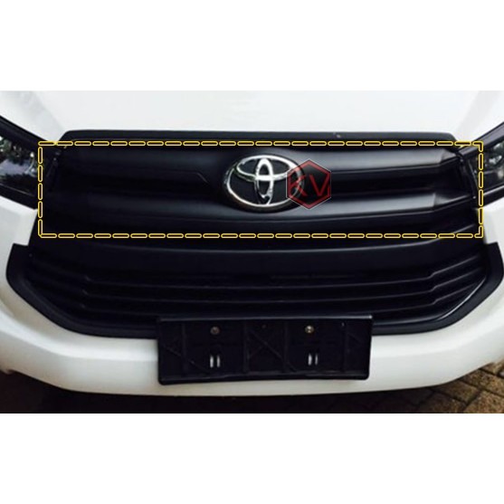 Cover Grill Depan All New Innova 2016 [Hitam] || Kikim Variasi