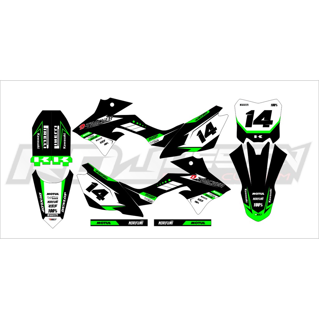 DECAL DTRACKER 150 SE/NEW-012