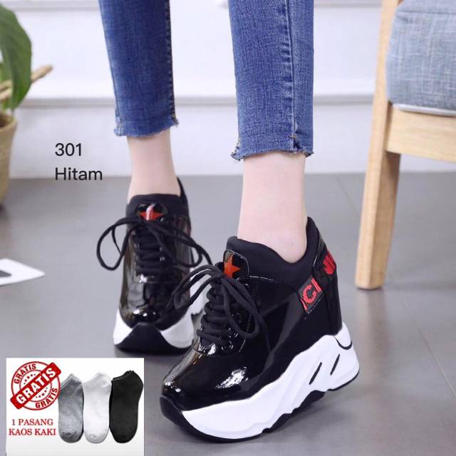 SEPATU WEDGES WANITA  KOREA#301