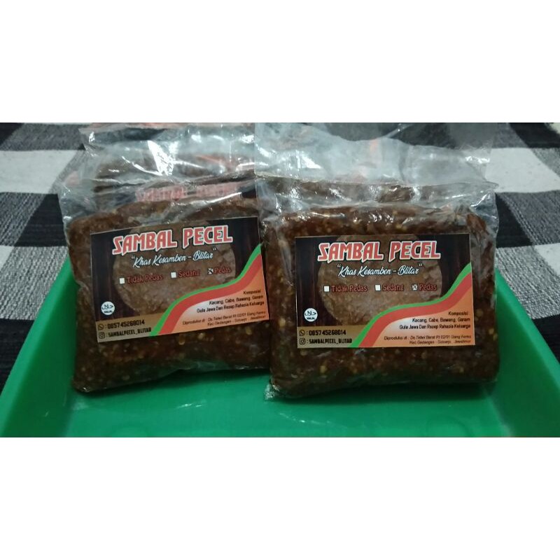 

Sambal Pecel Khas Kesamben Blitar (250gr)