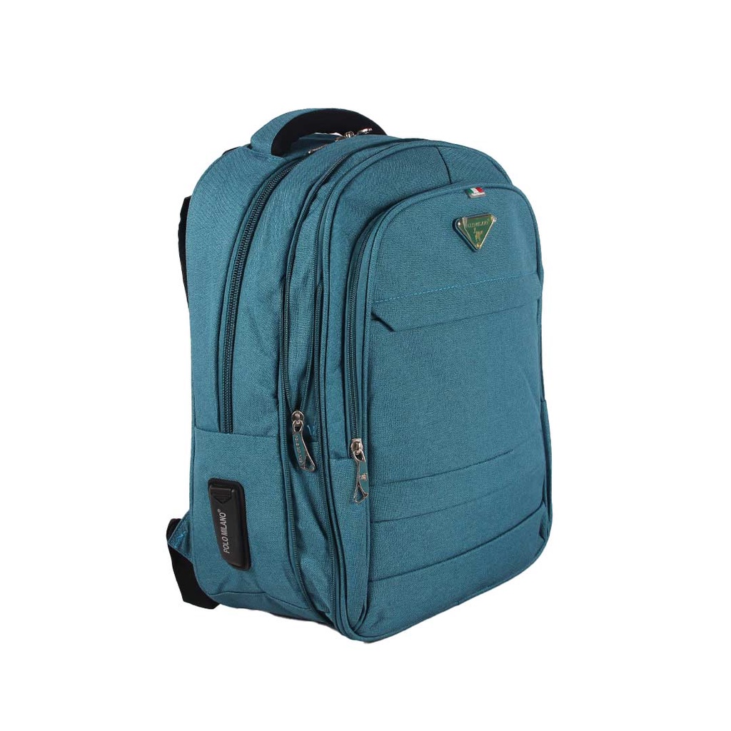 [KLIKTAS] Tas Ransel Laptop Import Polo Milano JJ 88125-18 / Backpack kantor kerja kuliah