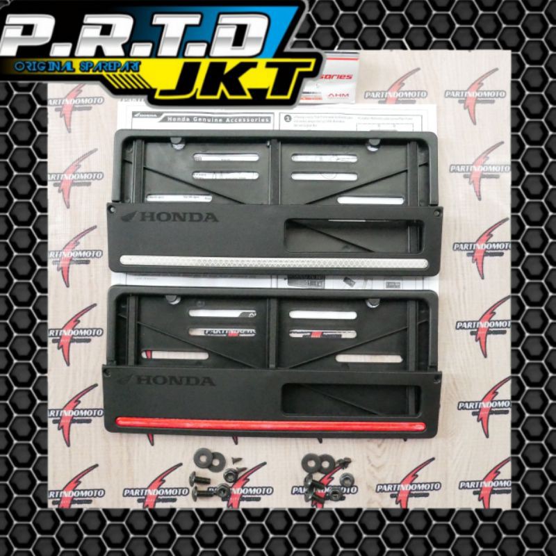 Jual Rumah Dudukan Plat Nomor Depan Belakang All Type Honda Original ...