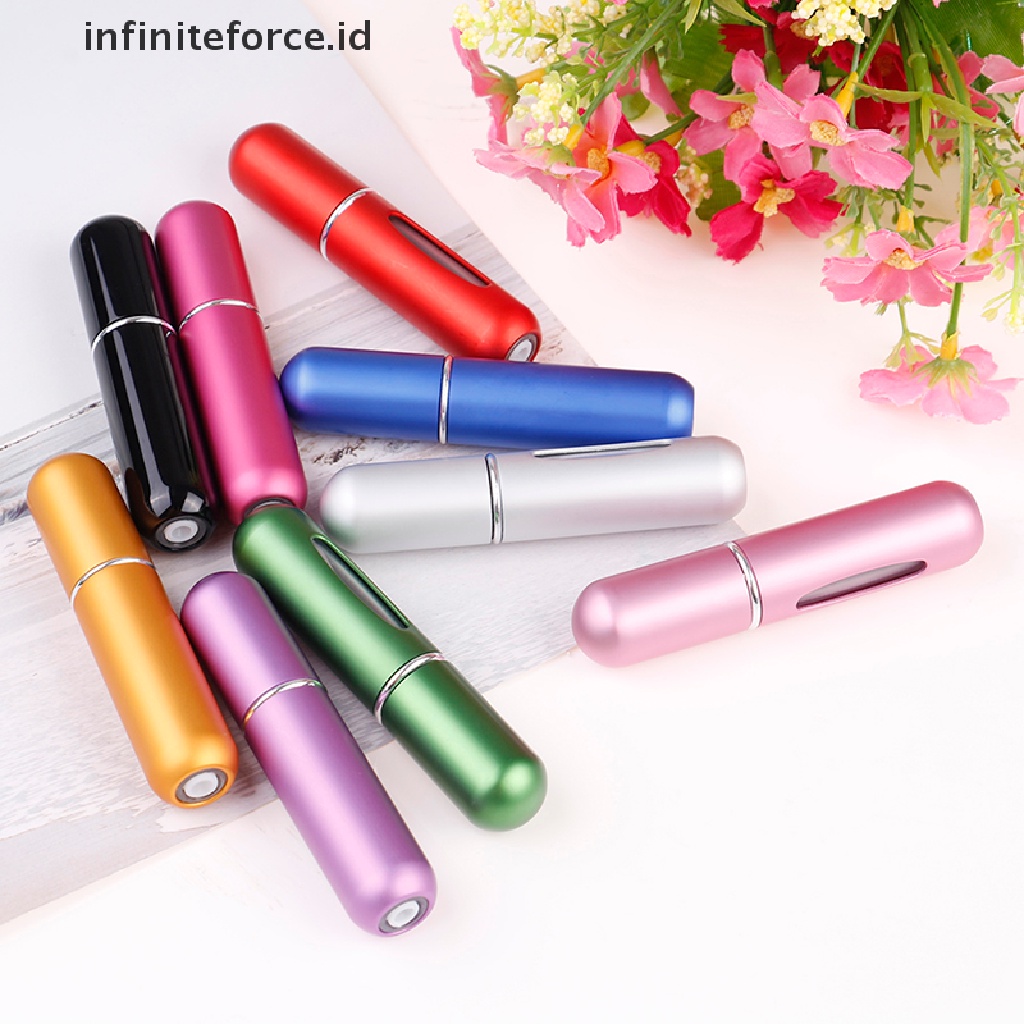 (Infiniteforce.Id) Botol Spray Parfum Kosong Mini Portable 5ml Untuk Travel