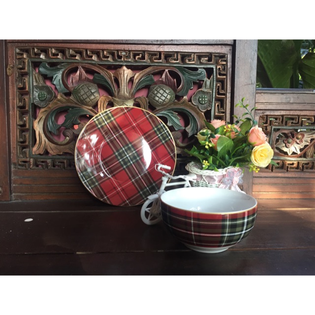 sango dinner set bowl & plate - mangkok & piring | Shopee Indonesia