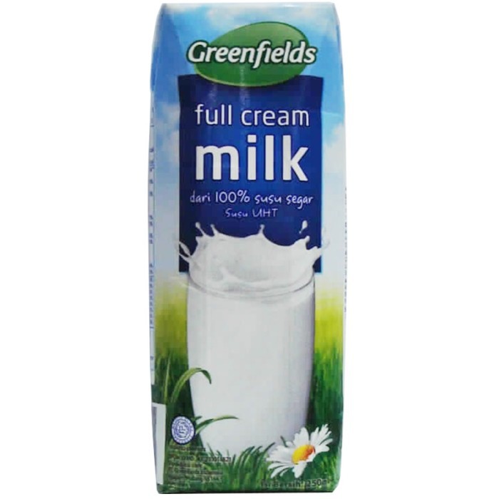 

Greenfields Uht Milk Full Cream 250Ml