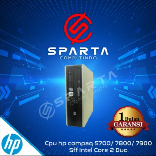 CPU HP CORE 2 DUO DESKTOP BERGARANSI