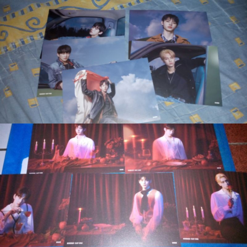 

POSTCARD ALBUM BORDER DAY ONE [BDO] ENHYPEN DUSK AND DAWN MURAH