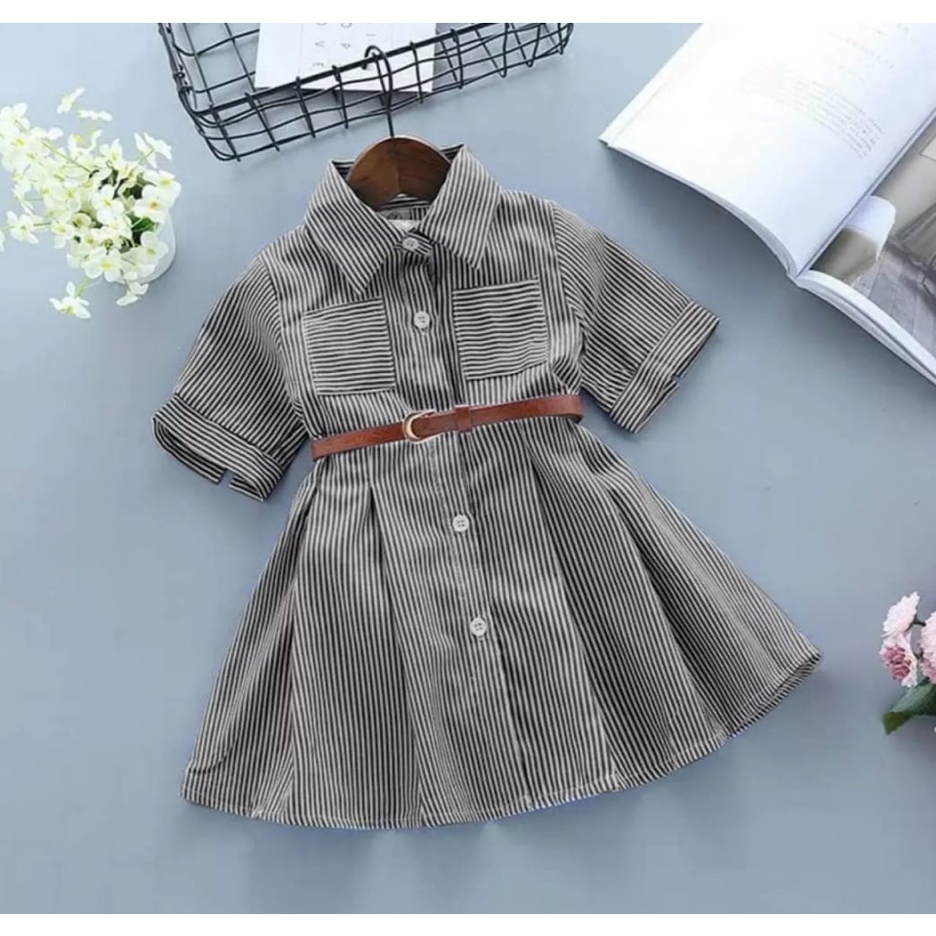 BISA PILIH WARNA DRES ANAK PEREMPUAN USIA 1-7 THN TERMURAH