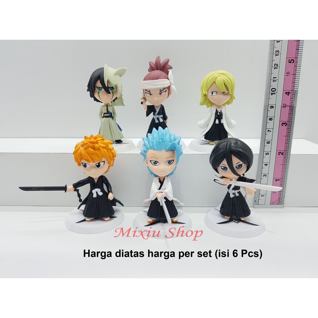Bleach isi 6 Ichigo Kurosaki Orihime Inoue Kuchiki Rukia Ichimaru Gin Action Figure