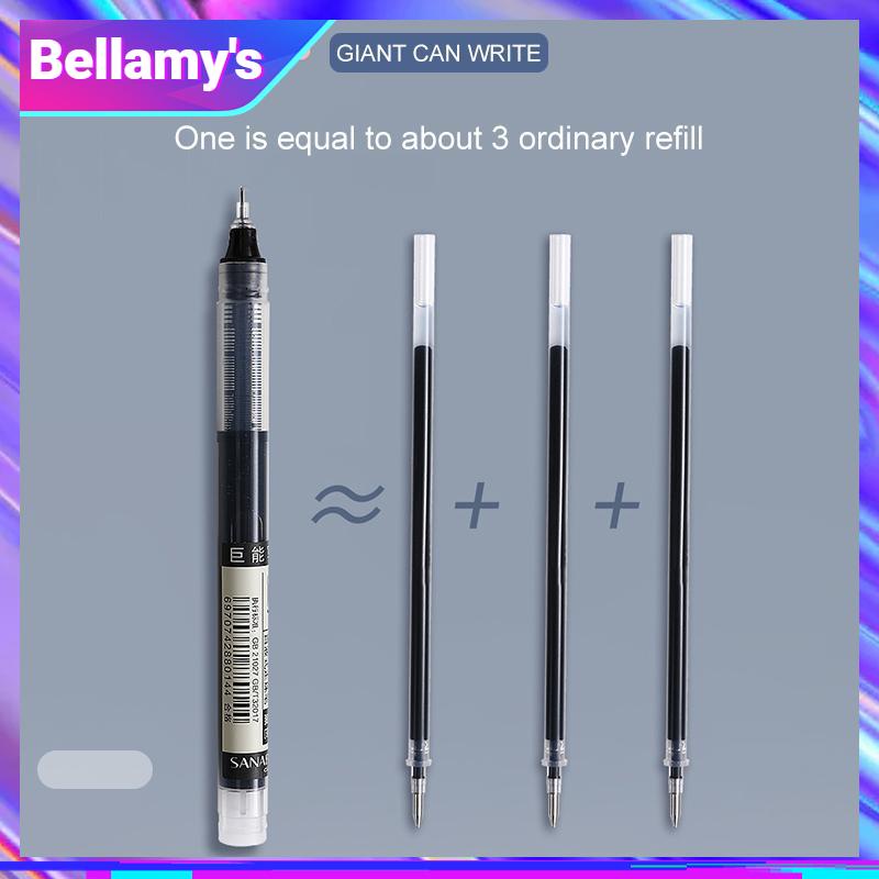 

COD ❤️ 1 Pcs 0.5mm Hitam Lurus Cair Cepat Kering Gel Pena Pena Tanda Tangan Kantor Untuk Pelajar Kantor / Black Straight Liquid Quick-Drying Gel Pen Office Signature Pen-Bellamy's