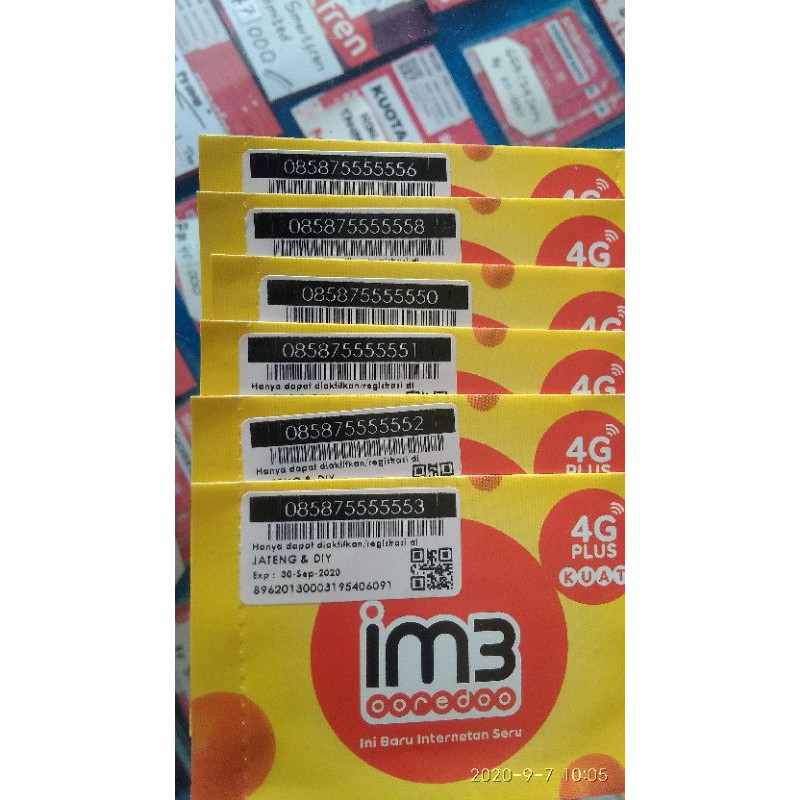 NOMOR CANTIK INDOSAT OOREDOO. KEMBAR ENAM