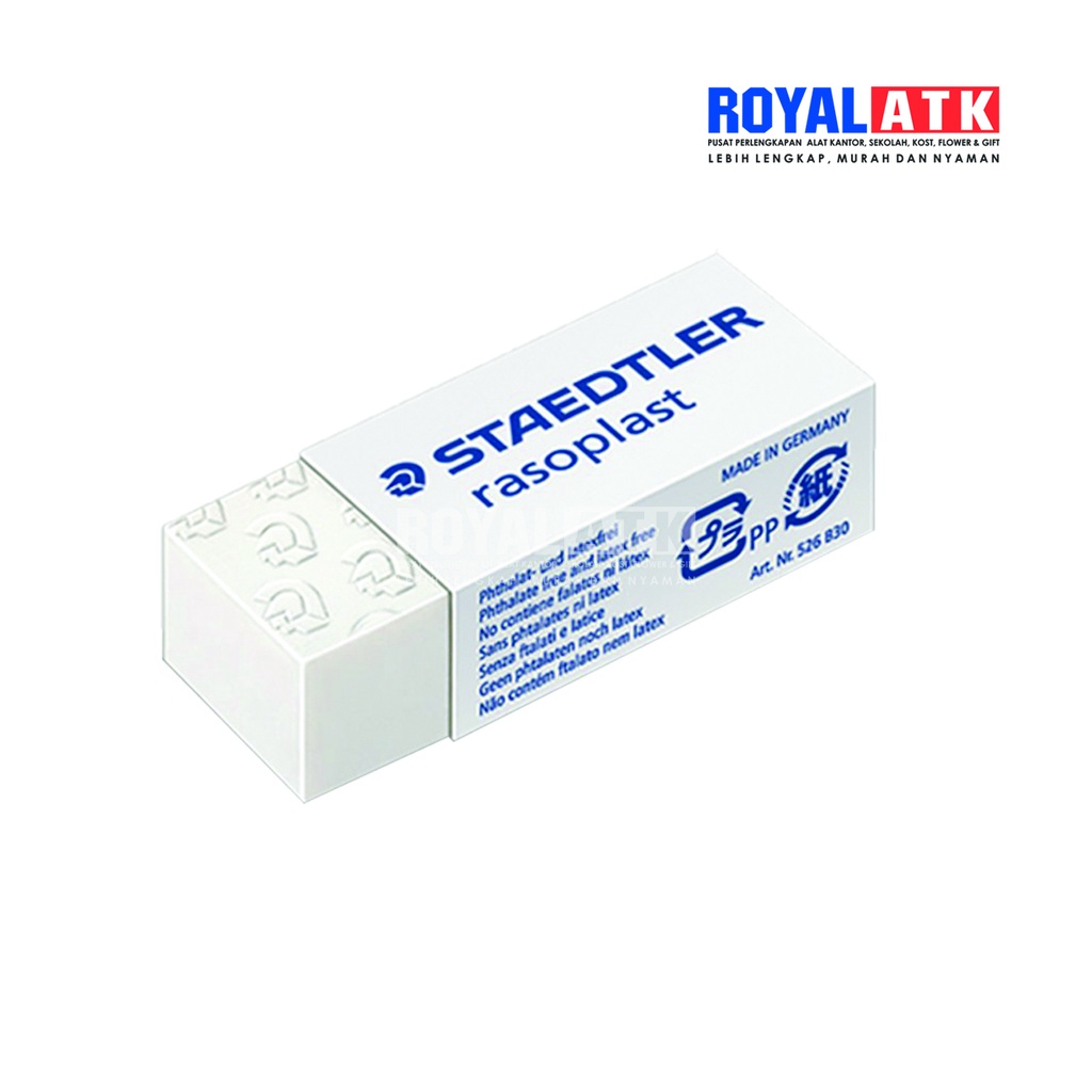 

ERASER FOR PENCIL 526 B30 STAEDTLER