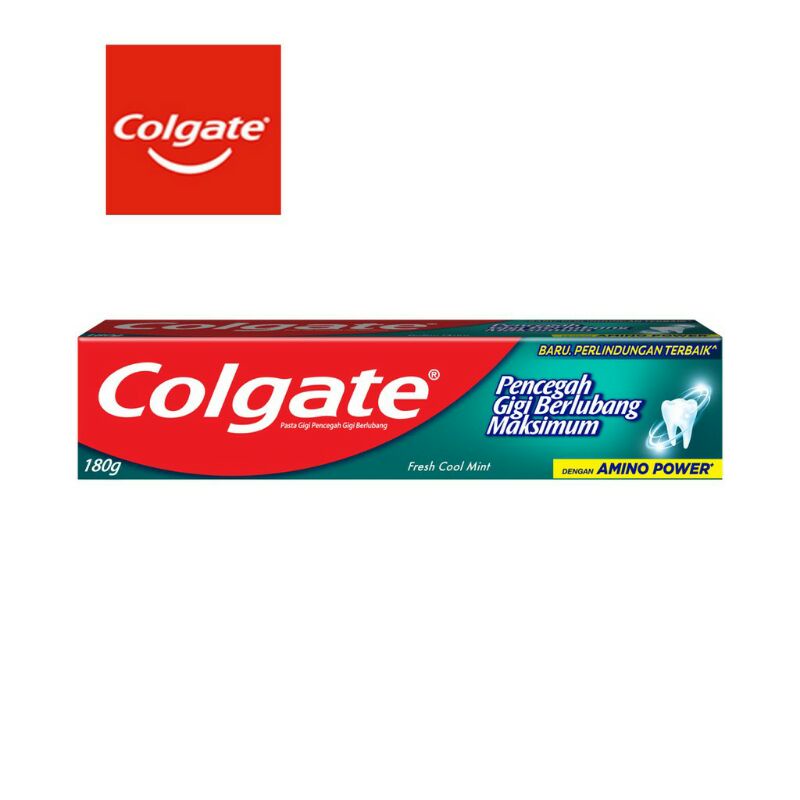 Colgate Fresh Cool Mint Toothpaste/Pasta Gigi 180 gr