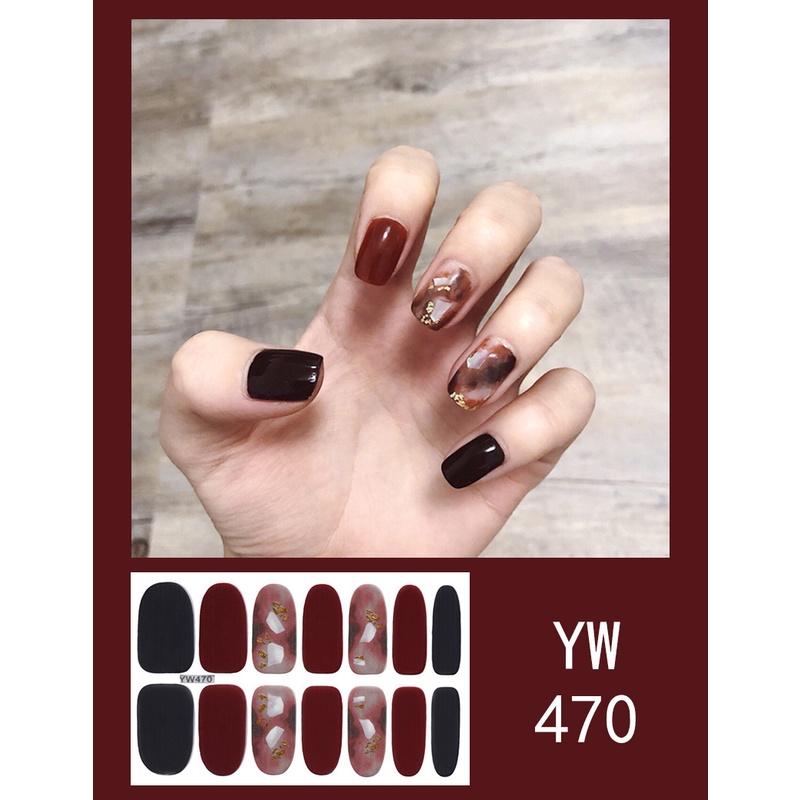 【COD】3D New designs nail sticker / sticker kuku / stiker kuku / nail stiker / nail art instan