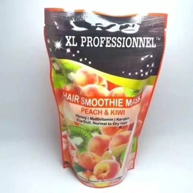XL PROFESSIONNEL HAIR SMOOTHIE MASK PEACH & KIWI 500gr