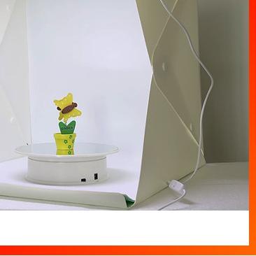 ➻ [] Studio Mini Untuk Foto PRODUK Online / Mini Photo Studio Portable Magic Box with LED ℮