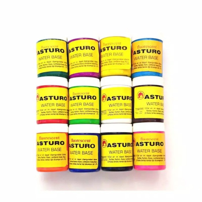 

Produk Terbaru Asturo Water Base Cat Poster Cat Warna 100Cc