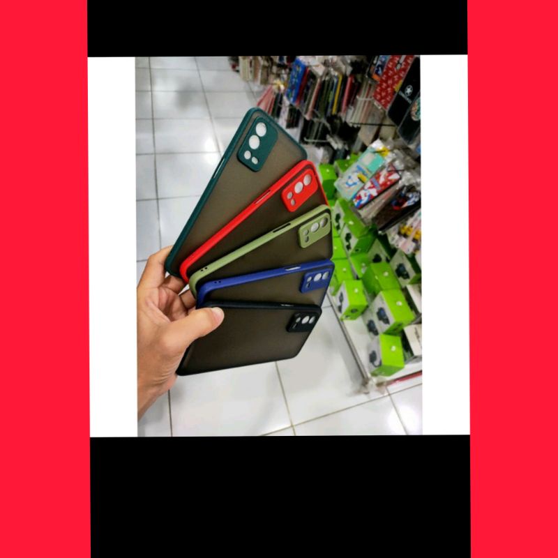 OPPO A55 4G ULTRA SILIKON MATTE DOFF CASE SHOCKPROOF MATTE BLACK PREMIUM