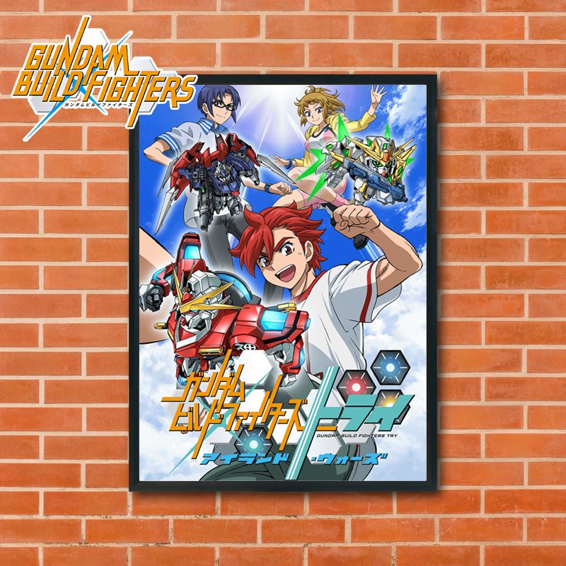 Poster Anime - Gundam Build Fighters Special Edition