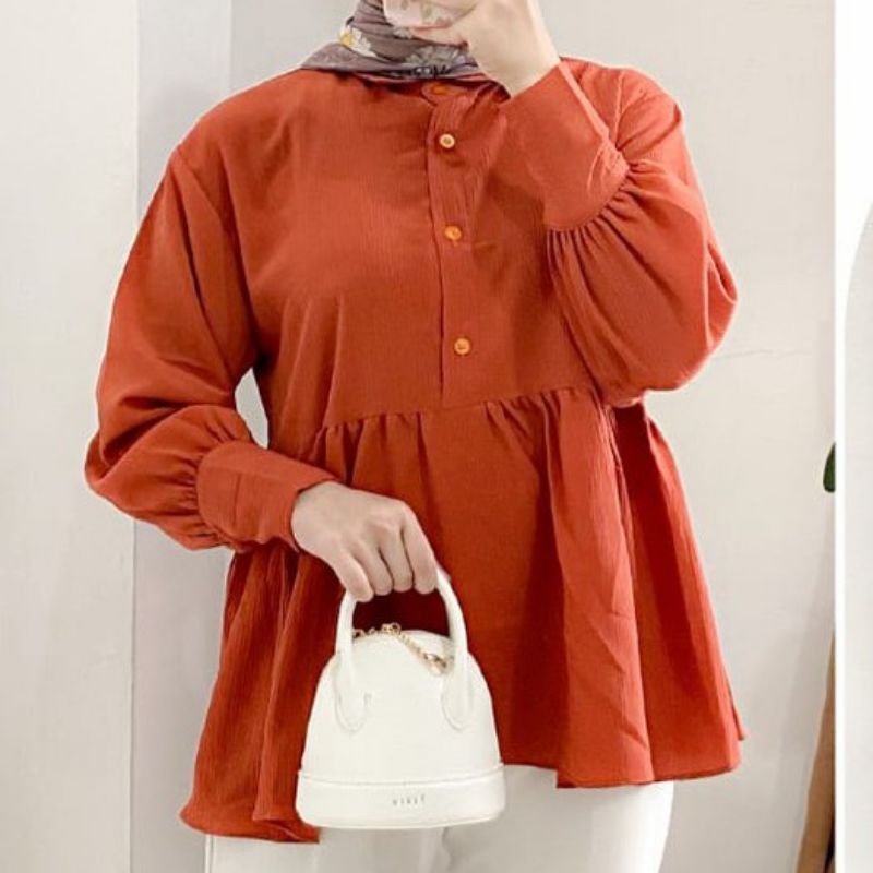 [Fashion Muslim] AFITE BLOUSE | atasan wanita | terbaru