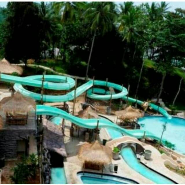 Seluncuran perosotan fiberglass