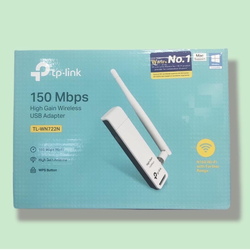 TP-LINK USB WIFI ADAPTER 722N 150MBPS HIGH GAIN