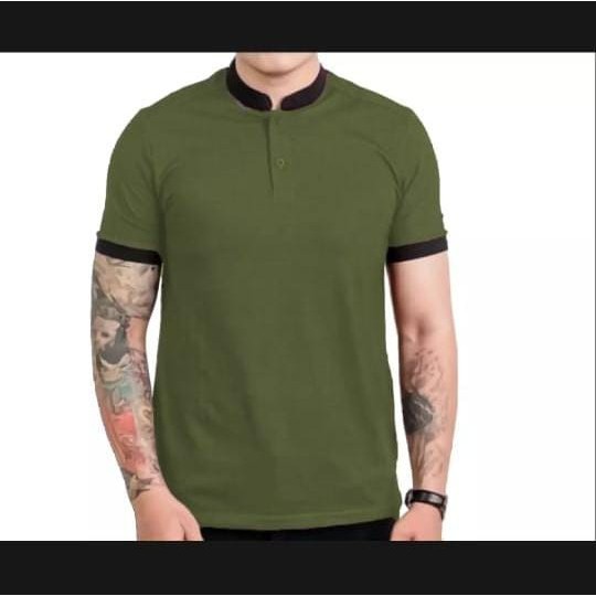 BAJU PRIA KERAH SHANGHAI POLO/ SIX PRIA LENGAN PENDEK FORMAL KERAH POLO SANGHAI PRIA BAJU KAOS POLO