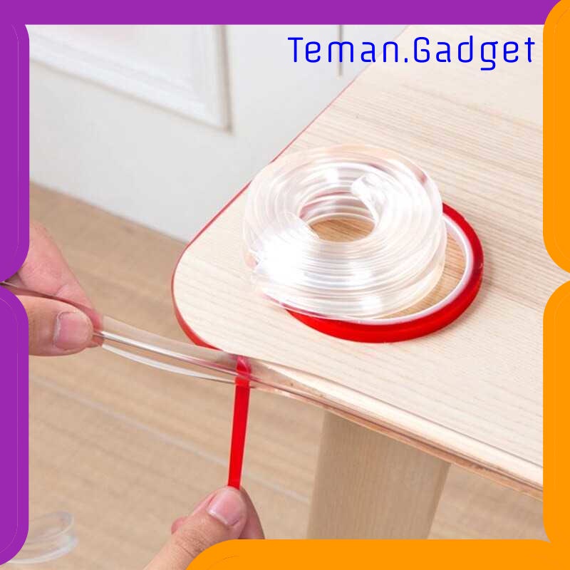 TG-DG494 LOVYNO LIS BUMPER STRIP PINGGIRAN MEJA TABLE EDGE PROTECTOR 10MM X 2M