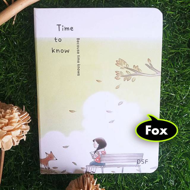 

Buku Catatan Diary/ Notebook Hardcover DSF 141642 - Time to Know
