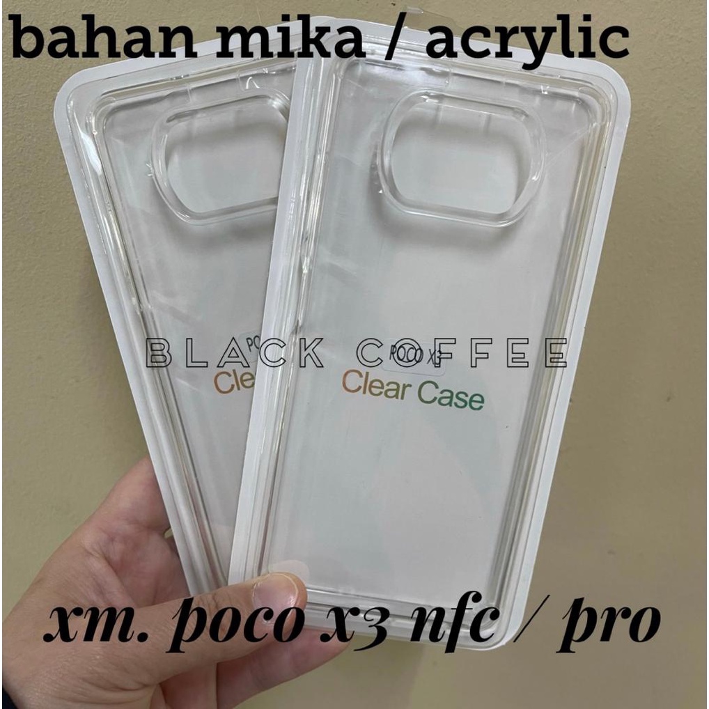 ACRYLIC CASE BENING XIAOMI POCO X3 NFC / POCO X3 PRO MIKA XIAOMI