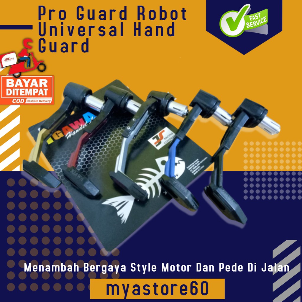 Pro Guard Robot / Hand Guard / Jalu Stang / Bandul Stang