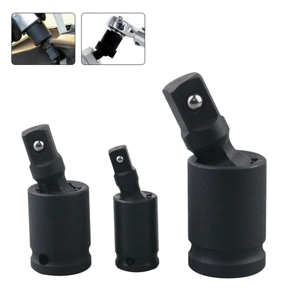 Populer Adaptor Socket Kunci Pas Elektrik Putar 360derajat Portable Hand Tools Air Impact Wobble Socket Adapter