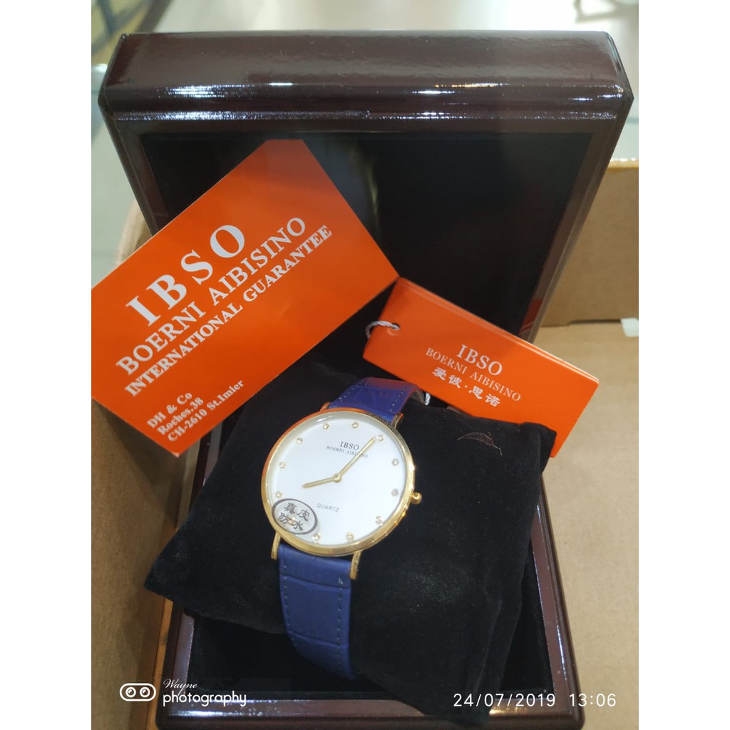 Jam Tangan Pria IBSO 2203 Tali Kulit