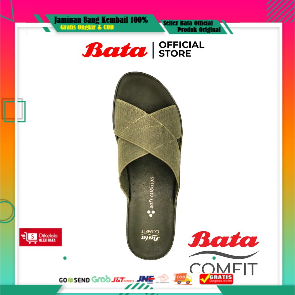 Bata Comfit Sandal Wanita Cecilia Green - 5917135
