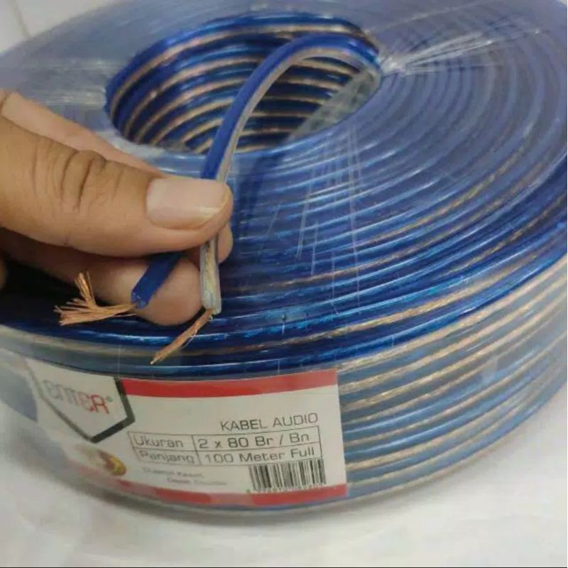 KABEL LISTRIK AUDIO TRANSPARAN /KABEL LISTRIK TRANSPARAN/KABEL TERMURAH