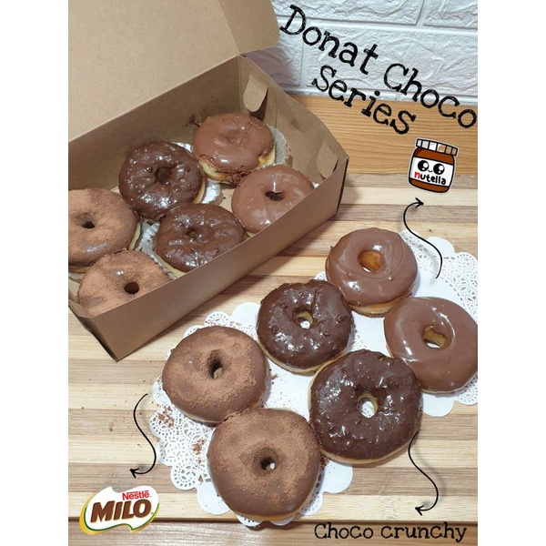 

(PO Sehari) donat chocoseries